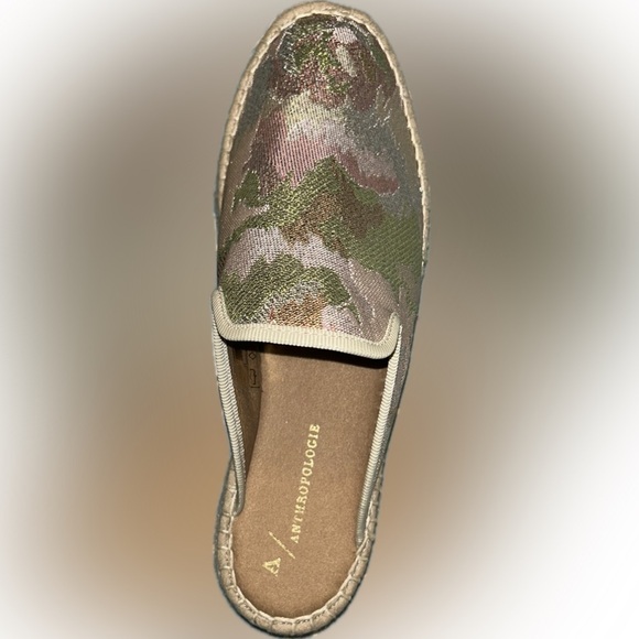 Anthropologie Glittered Camo Espadrilles Size 6.5 - Picture 8 of 8
